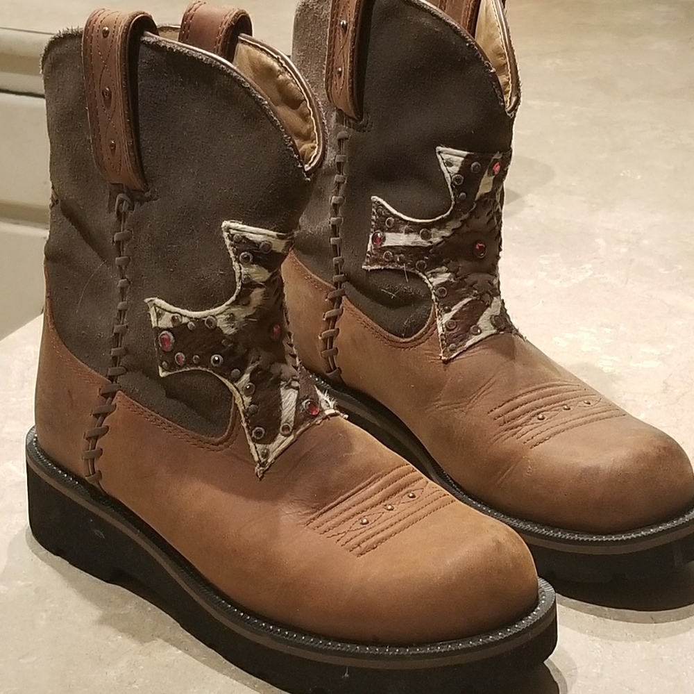 Ladies Ariat Fatbaby boots size 8